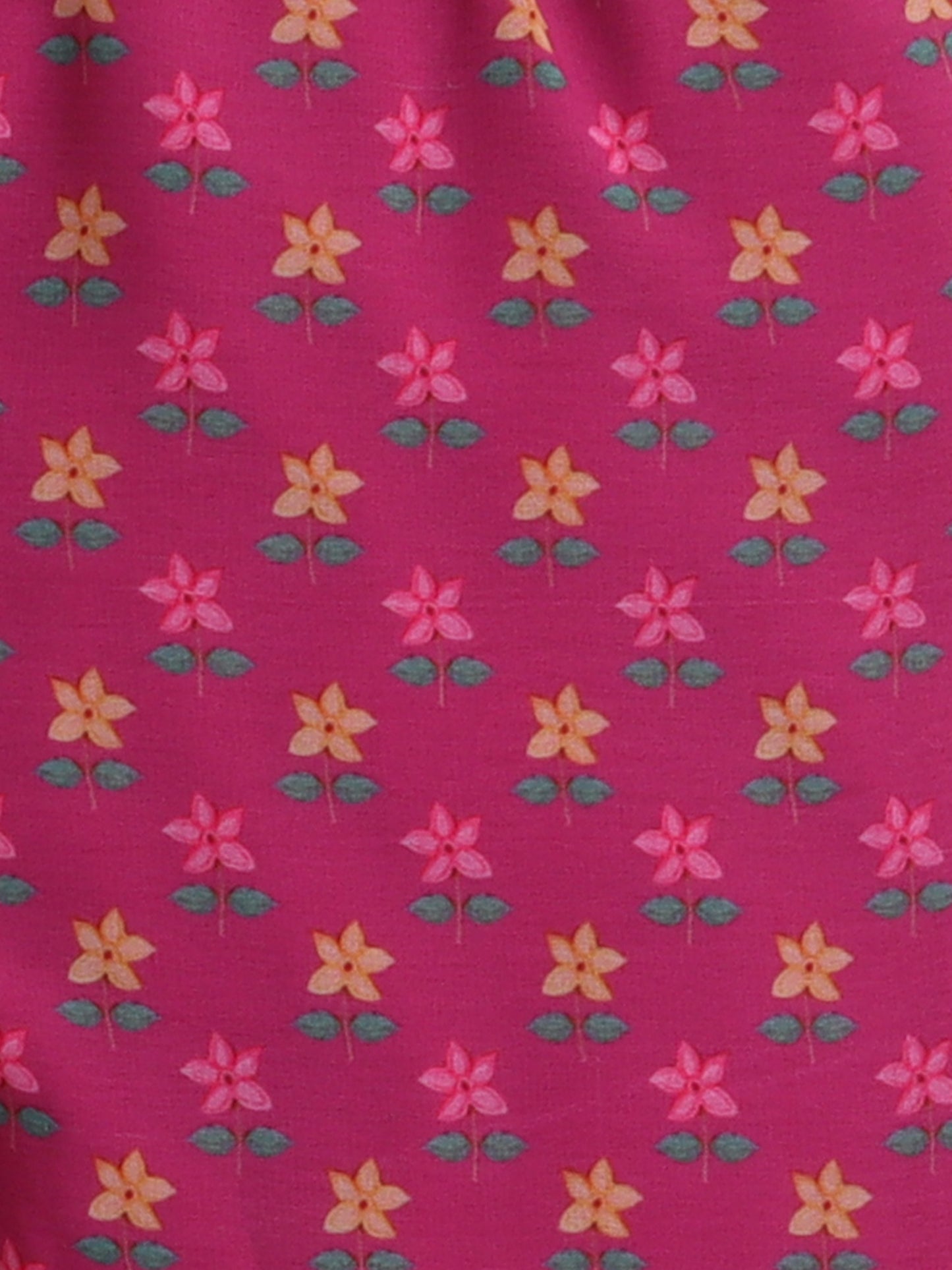 Pink Floral Sharara Set for Girls