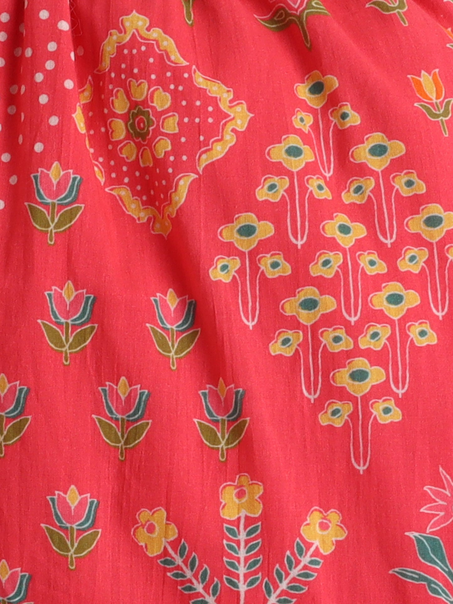 Radiant Bloom Sharara Set For Girls