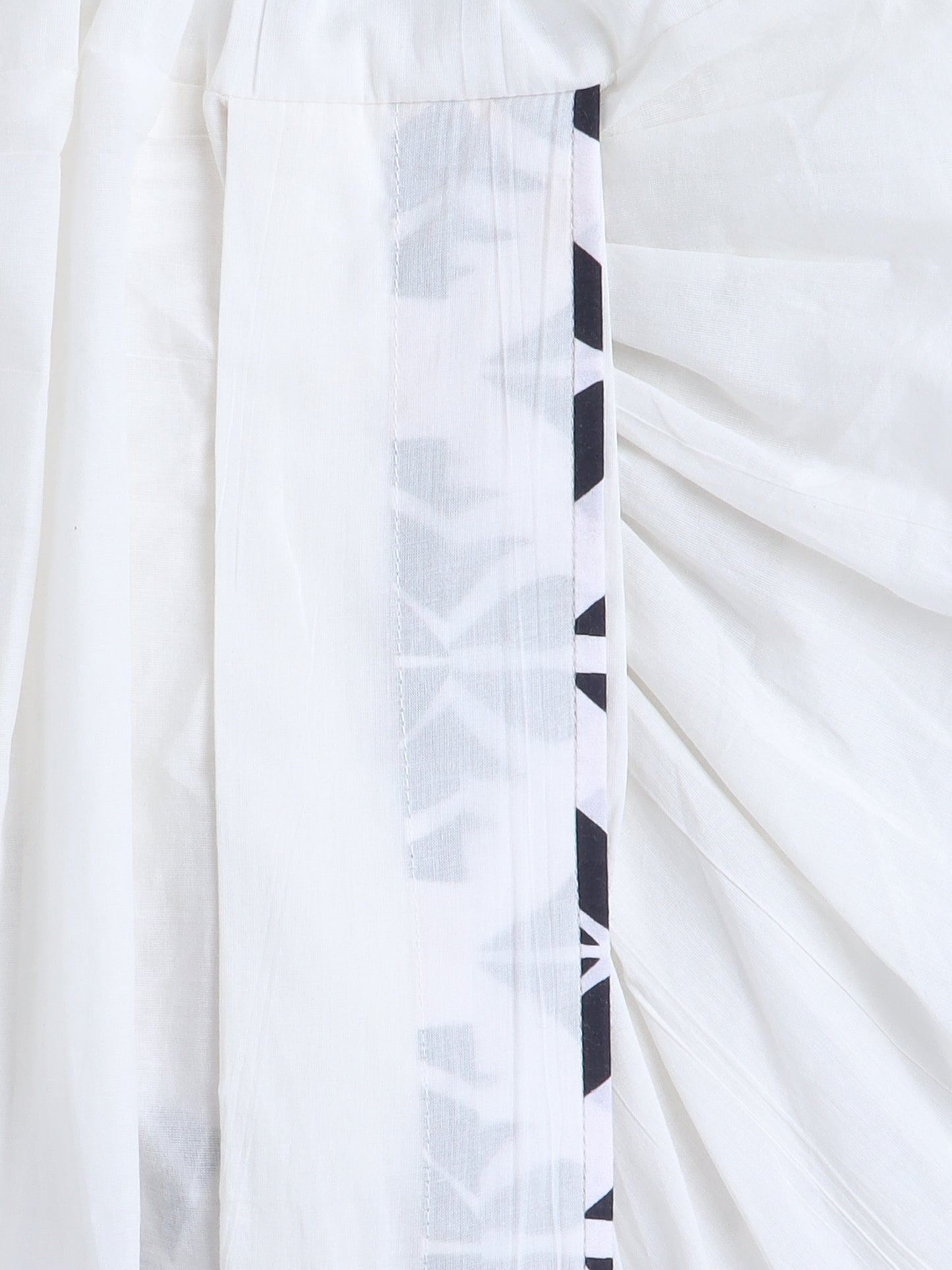 Elegant Black & White Jacket with Dhoti Set for Boys - funlittleones.com