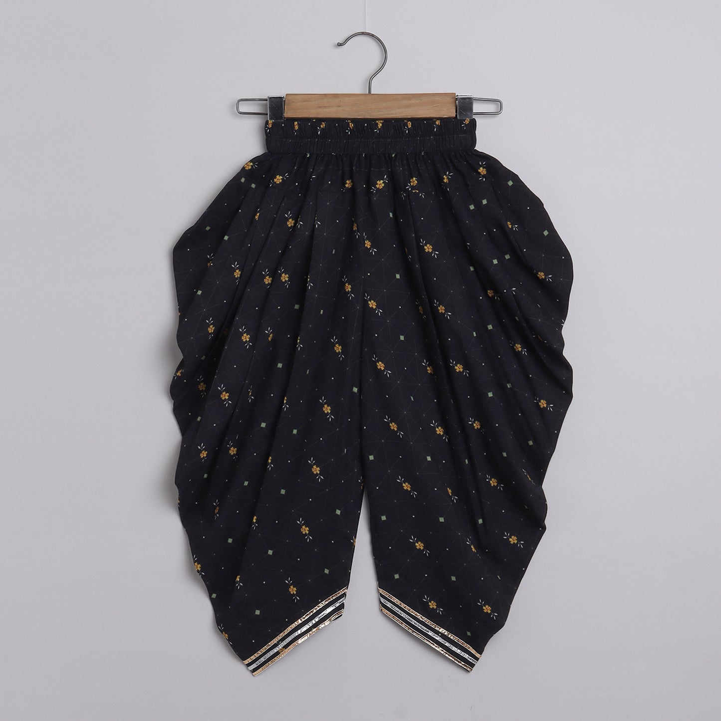 Girls Printed Dhoti Set - funlittleones.com
