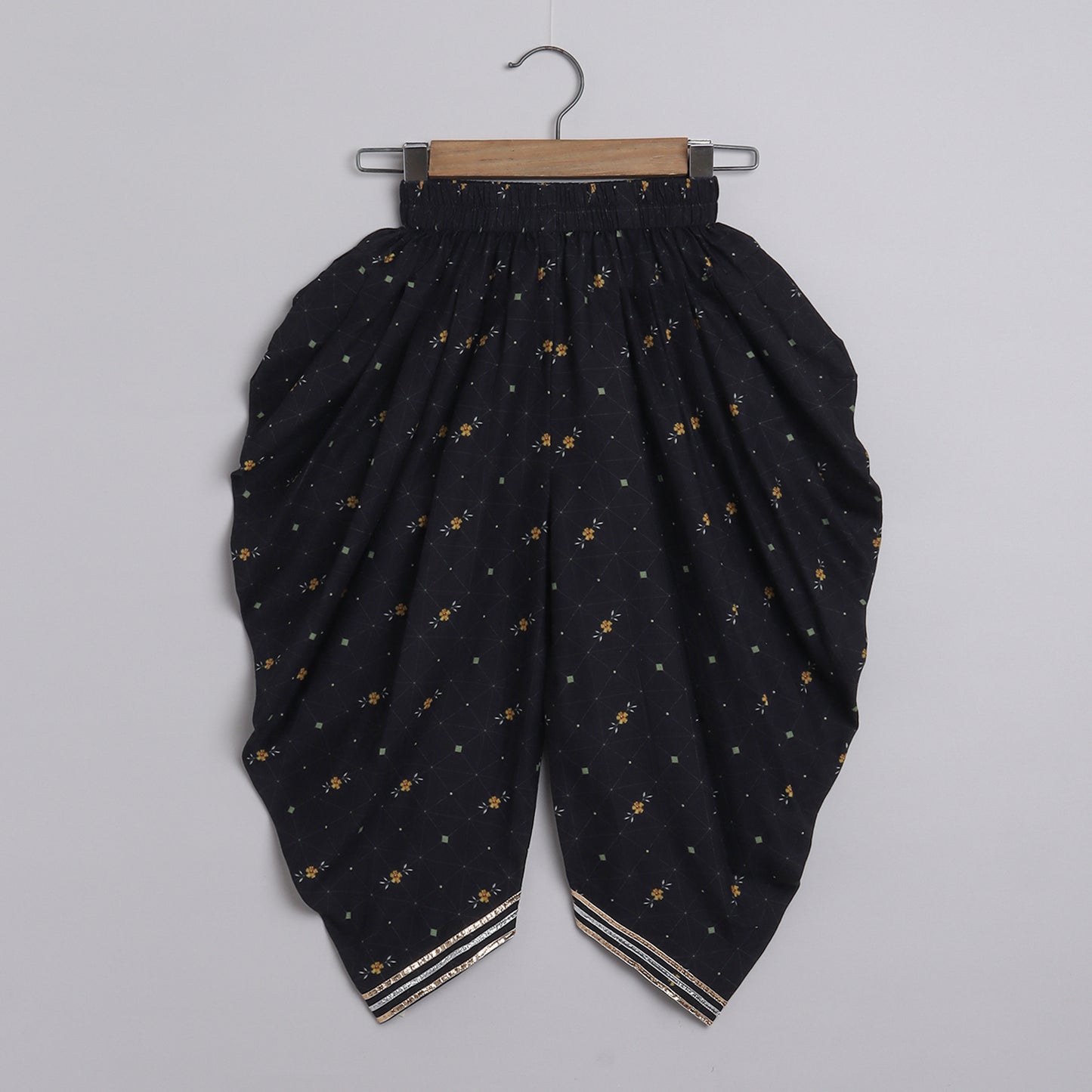 Girls Printed Dhoti Set - funlittleones.com