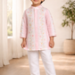 Boys Blush Garden Kurta Pajama Set