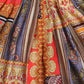 vibrant multicolor kurta and dhoti set for girls