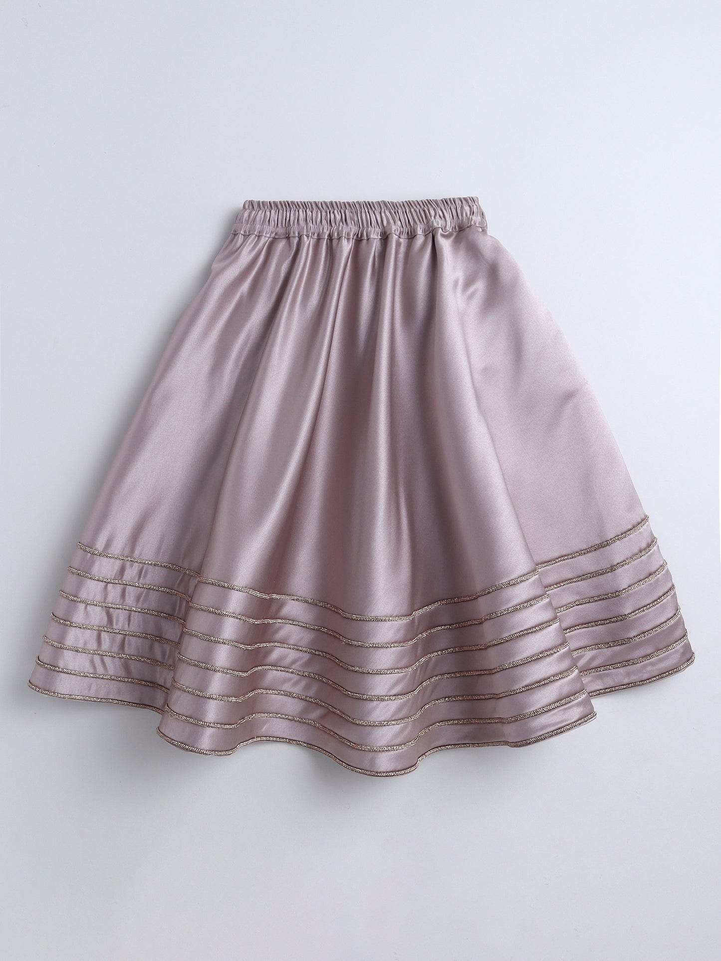 Hand Embroidered Lehenga And Blouse Set For Girls