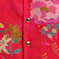 Pink Printed Kurta And Jacket for Boys