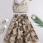 Beige Floral Lehenga Choli For Girls | All Ages