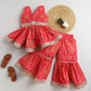 Radiant Bloom Sharara Set For Girls