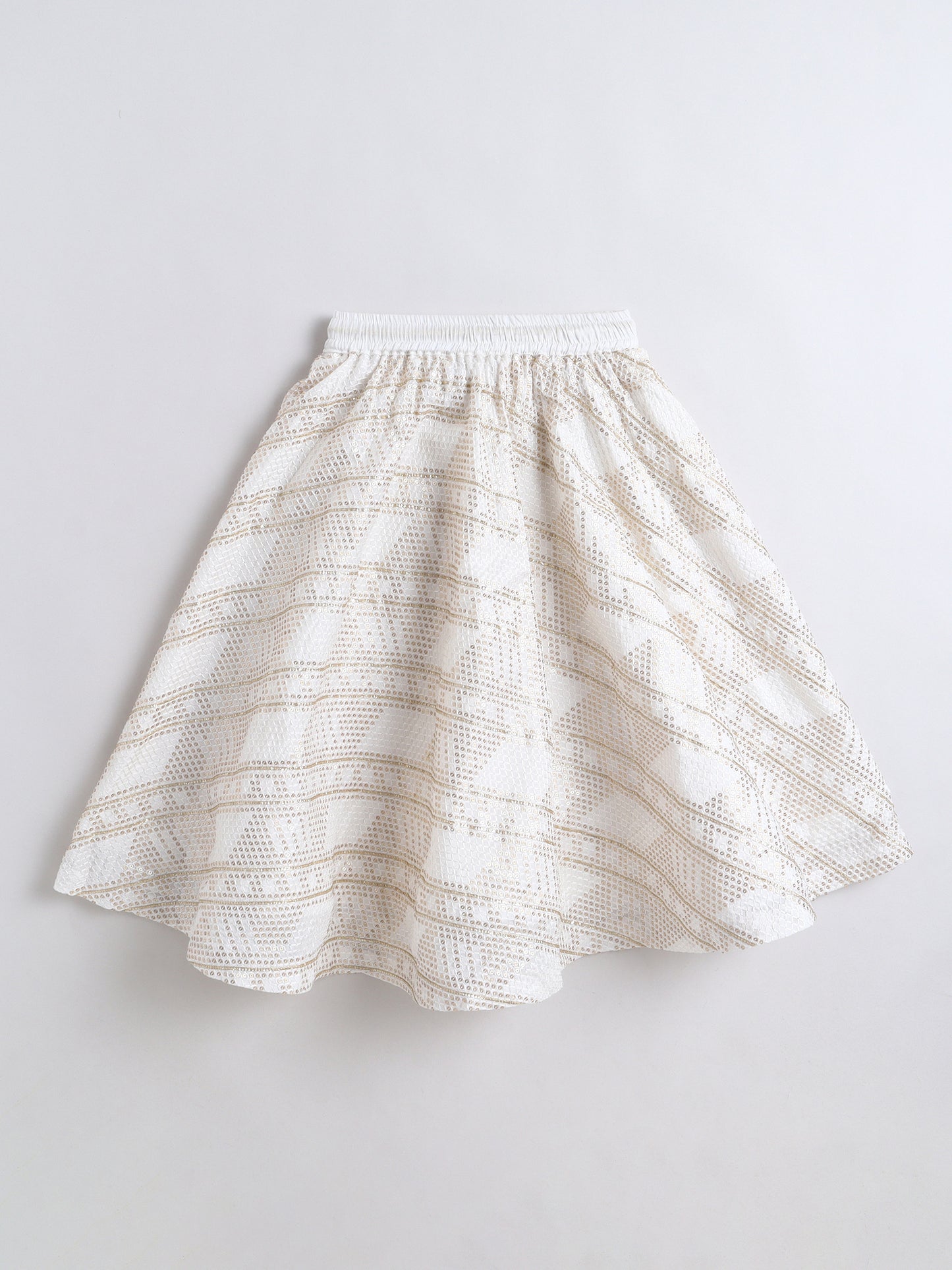 Noor-e-Ivory Lehenga Set for Girls |Fun Little Ones
