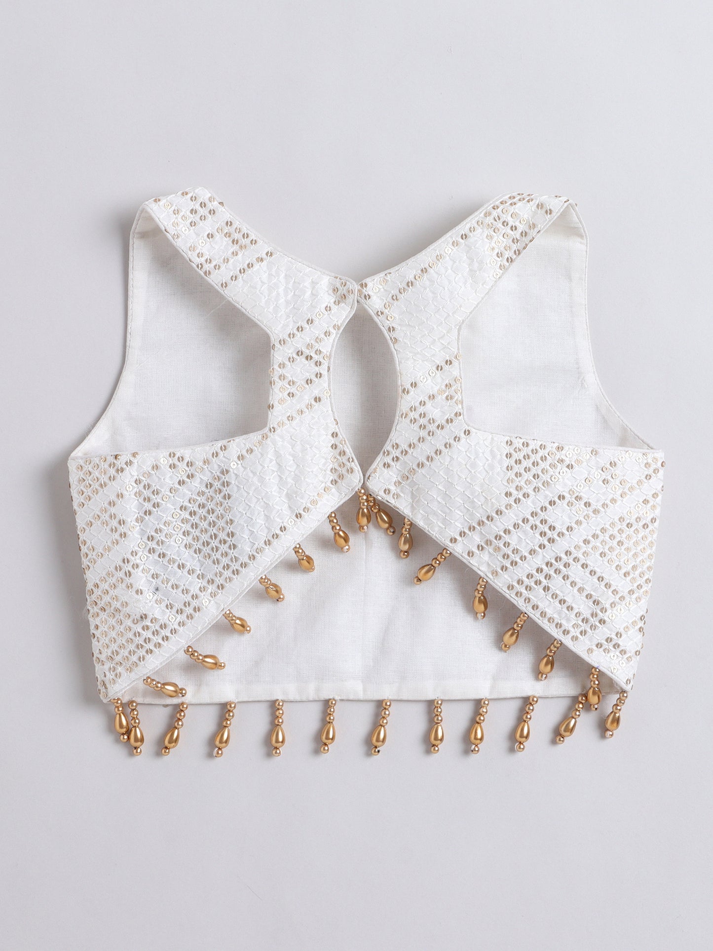 Noor-e-Ivory Lehenga Set for Girls |Fun Little Ones