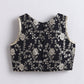 Zareen Noir Lehenga Set For Girls | Ethnic Wear For Kids