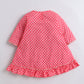 Cotton Blossom Kurta With Flared Bottom For Girls