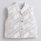 Noor-E-Ivory Royale Sequin Work Kurta Set for Boys | Ethnic Wear For Kids