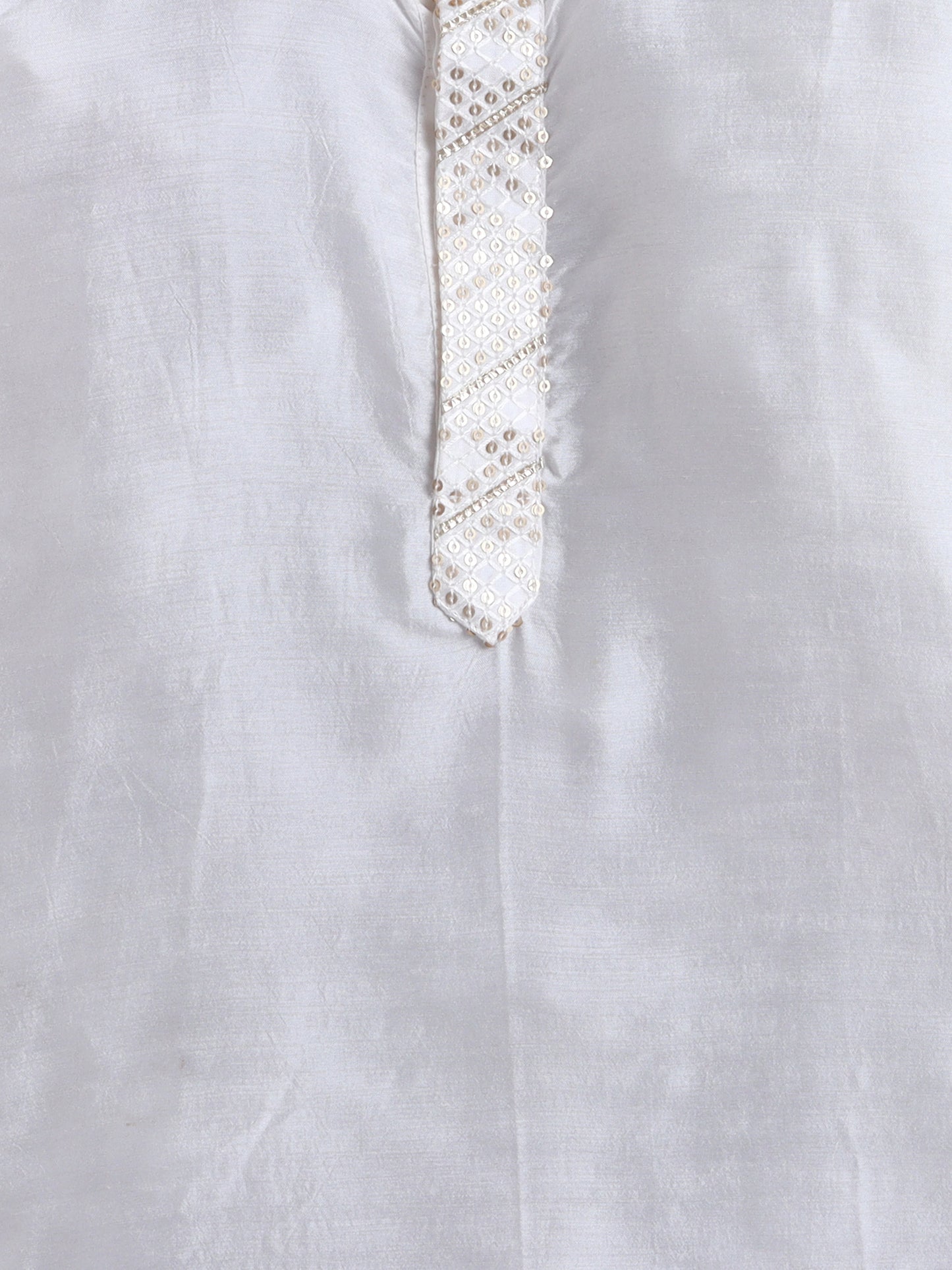 Noor-E-Ivory Royale Sequin Work Kurta Set for Boys | Ethnic Wear For Kids