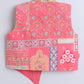 Vibrant Coral Printed Asymmetrical Jacket & White Pajama Set for Boys - funlittleones.com