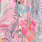 Pink Floral Printed Kurta Pajama Set for Boys