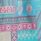 Turquoise Printed Kurta Pajama Set for Girls | Festive Ethnic Wear with Dupatta | All Ages