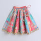Colorful Lehenga Choli Skirt for Baby Girls with Intricate Patterns and Decorative Hem