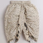 pre-stitched polka dot dhoti for boy, outfit by fun little ones.