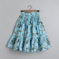 Floral Printed And Pleated Frills Top With Lehenga - funlittleones.com