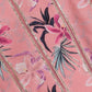 Floral Printed And Pleated Frills Peach Top With Lehenga - funlittleones.com