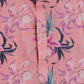 Peach Floral Printed Quilted Jacket With Thread Work Kurta And Pyjama - funlittleones.com