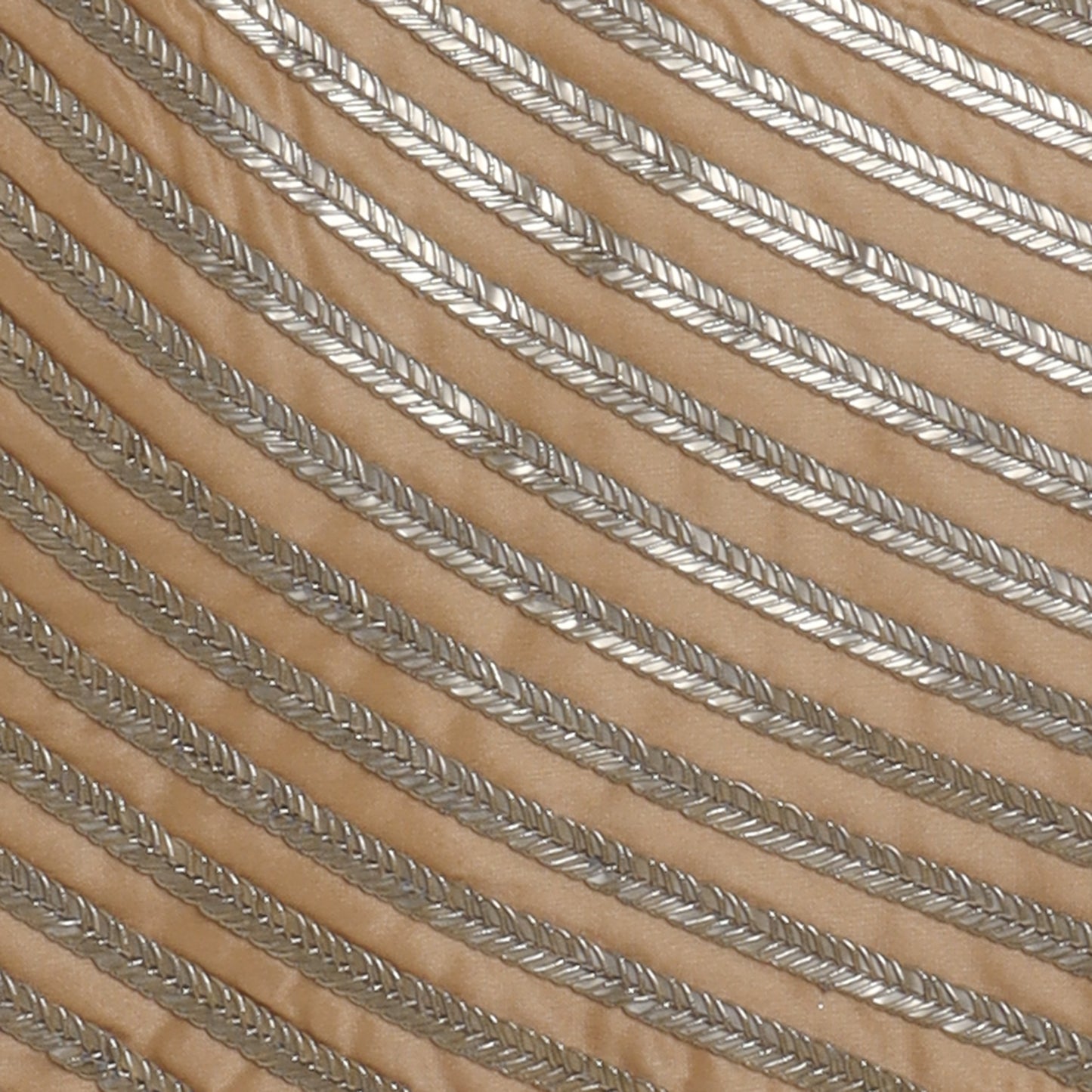 Girls Embroidered Beige One Shoulder Top And Ruffle Lehenga - funlittleones.com