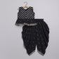 Girls Printed Dhoti Set - funlittleones.com
