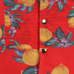 Boys Red Lemon Printed Kurta Jacket and Pyjama - funlittleones.com